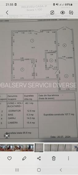 FARA COMISION casa P+M pe structura metalica garaj  beci teren 1256mp - 28