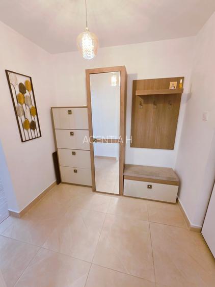 2 camere Sala Palatului etaj 4, bloc 1960, mobilat, balcon, renovat - 23