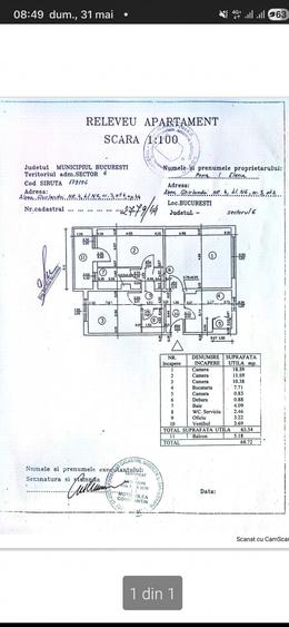 Apartament 3 camere, 2 băi,Militari,Sector 6,Aleea Ghirlandei nr 4 - 9