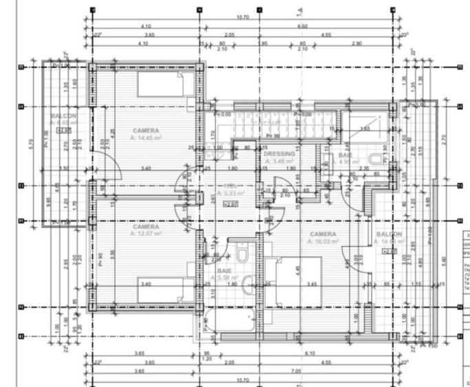 Casa individuala , semifinisata, 4 camere , 3 bai ,150 mp, teren 700 , Chinteni  - 2