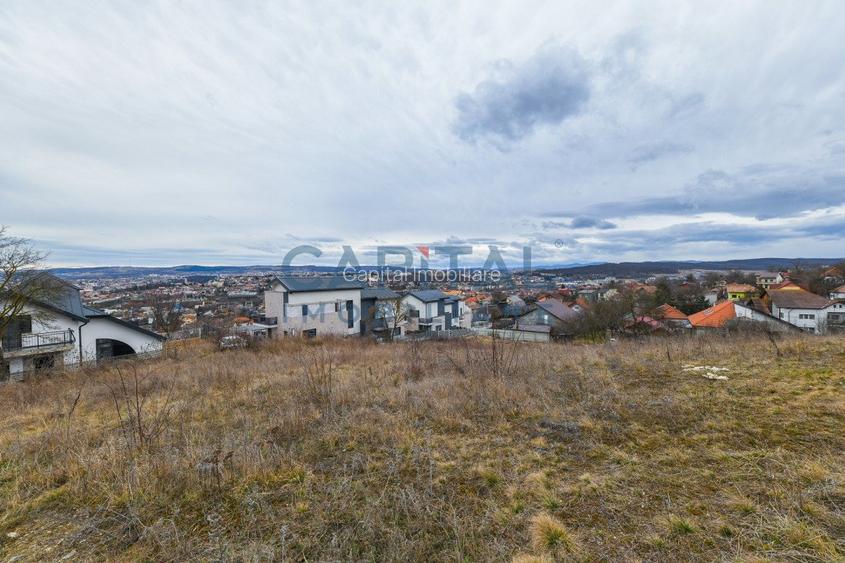 Teren constructii 3400mp, front 31 ml, zona excelenta, panorama, Dambul Rotund - 6