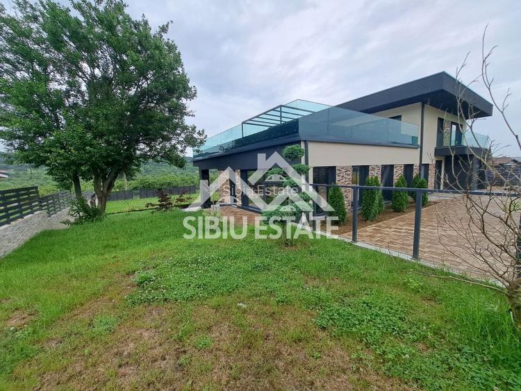 Casa Sibiu Cisnadioara, garaj, piscina, terase panoramice - 27