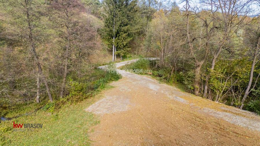 Teren intravilan în Zărnești, zona Tohanita, cu pădurice și parau curg - 13