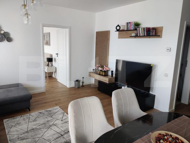 Apartament mobilat si utilat, 56 mp utili, 2 balcoane, lift, la 5 minute de Vivo - 4