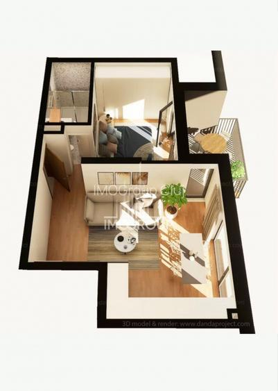 Apartament ultrafinisat 45 mp, mobilat si utilat, Intre Lacuri – 199000 €  - 17