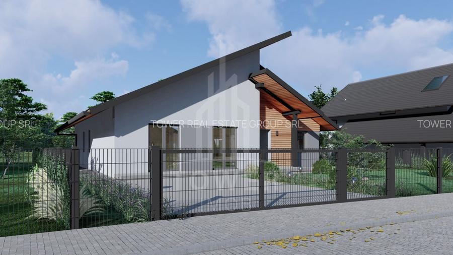 Casă pe un singur nivel INDEPENDENTĂ ENERGETIC - Cartier NOU - 6