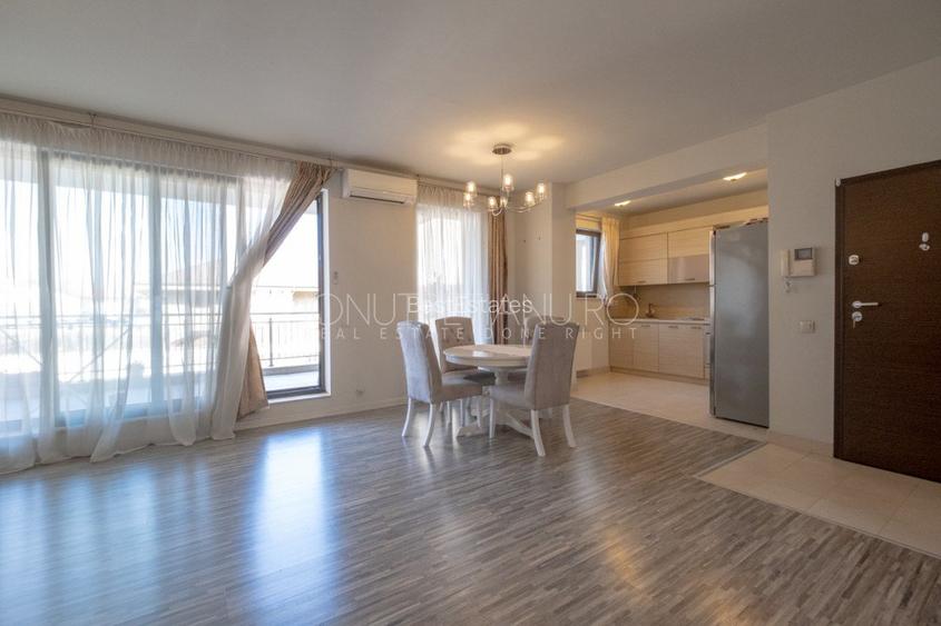 Pipera Rond OMV - 3 camere - 2 locuri parcare subterana si boxa - 5