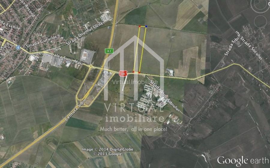 Teren intravilan, 19.100 mp,pretabil investitie -zona Calea Surii Mari - 4