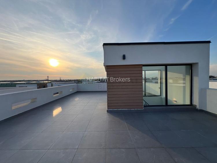 Vilă individuală P+1 cu rooftop 60 mp | 4 camere | 300 mp teren | 0% comision - 20