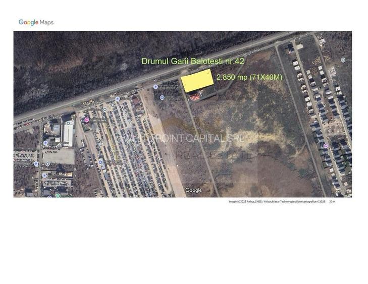 Teren 2.850 mp închiriat – flux direct către Aeroport ideal Rent a Car – Otopeni - 10