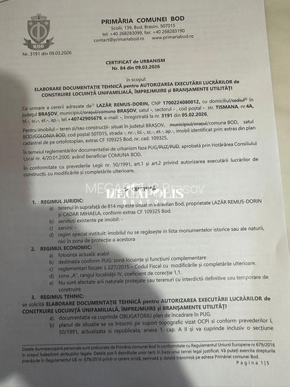 Teren Bod 814 mp-55 euro mp2 - 7