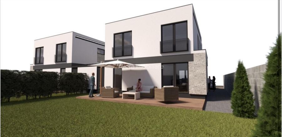 De vânzare duplex 1/2, stil cubic, despărțit prin camera tehnică, Sanandrei. - 6