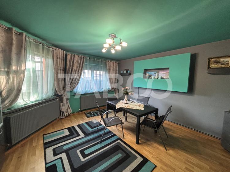 Casa individuala de vanzare cu 5 camere +spatiu comercial 3 bai Sibiu