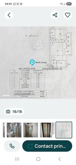 Apartament 2 camere renovat Gara de Nord - 7