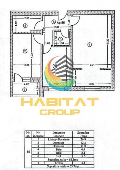Apartament 3 camere- mobilat si utilat- metrou Berceni - 13