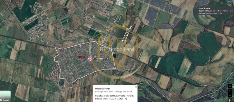 De vanzare parcele teren intravilan in Urseni  pentru constructii rezidentiale. - 13