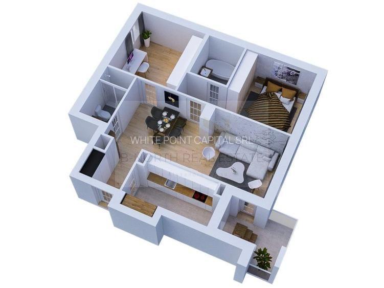 Apartament de închiriat 3 camereAurel Vlaicu  84 mp Prima închiriere Bloc nou - 15