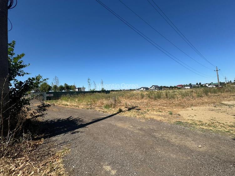 Teren intravilan 665 mp  (550m2 utili) – la șosea principală - 2