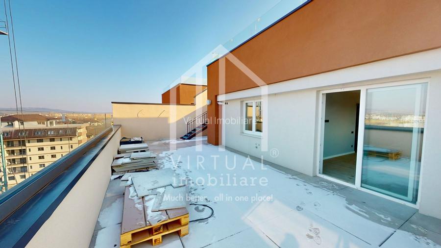 Penthouse de vanzare -3 camere, 91 mp+ 2 terase - la cheie - 2