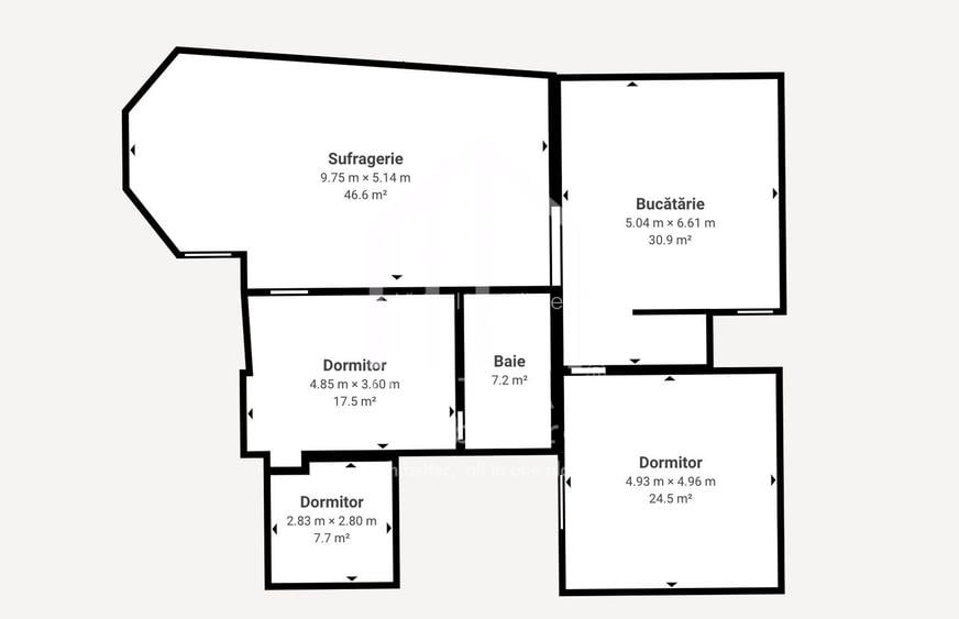 Casa pe un singur nivel de vanzare in Sibiu, teren de 700 mp - 18