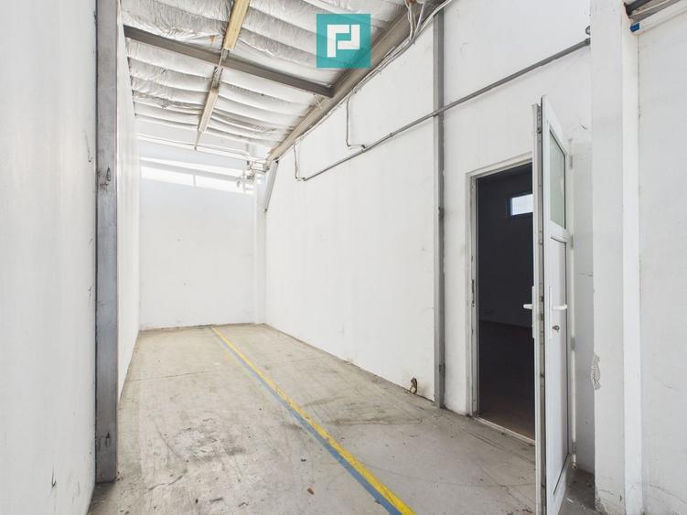 Spațiu industrial de 1,255mp acces TIR