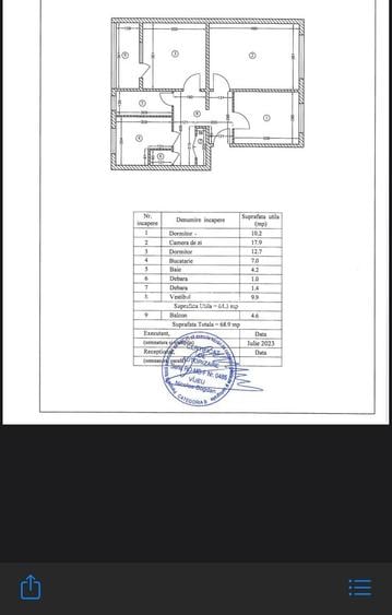 3 Camere 1 Decembrie Renovat Mobilat + Utilat Boxa 5 MP - 11