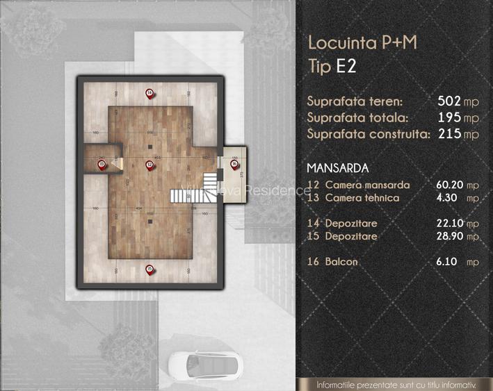 Casa P+M cu sistem HVAC | Pompa de caldura | Panouri fotovoltaice | Smart Home - 20