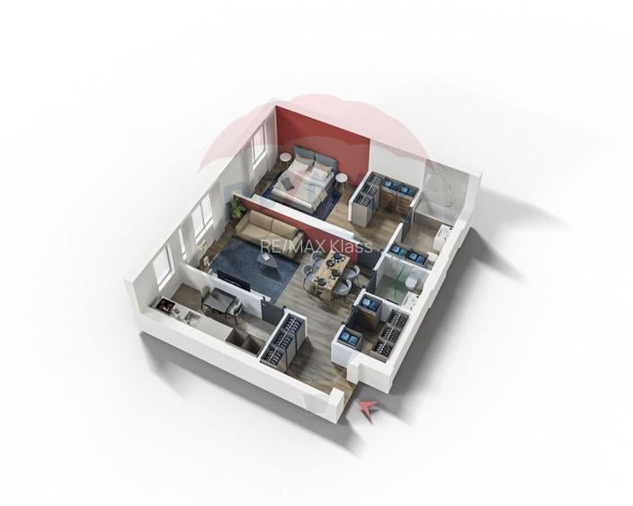 De vanzare | 2 camere  | SKYLIGHT Residence - 2