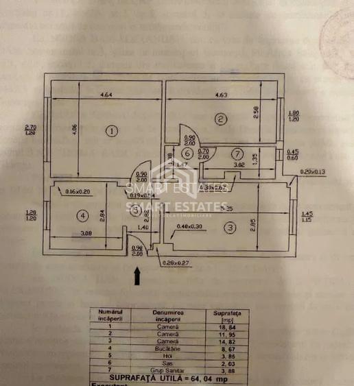 3 Camere-Decomandat-Rahova-Malcoci-1984-Anvelopat - 8