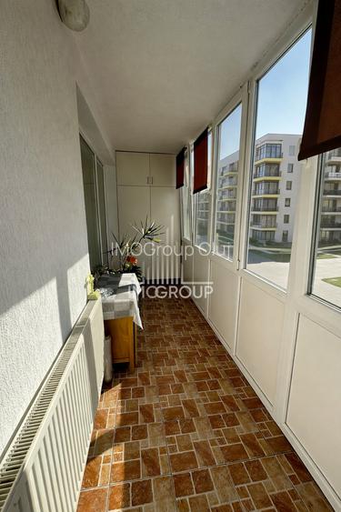 Apartament 2 camere, decomandat, 3 balcoane si parcare, Floresti, zona Eroilor - 2