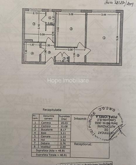 Drumul Gazarului-Aleea Dolina-apartament 2 camere - 9