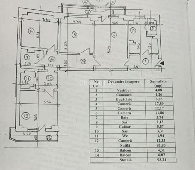 Apartament 4 camere Costin Georgian - 8