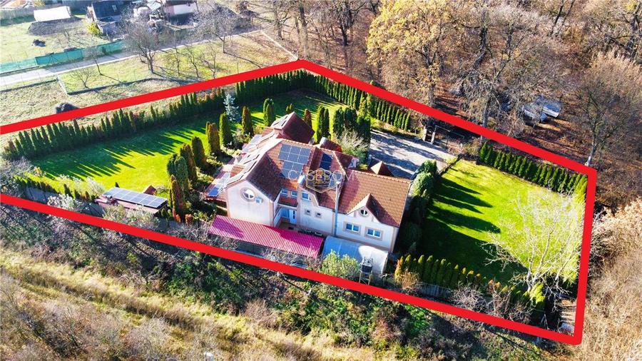 VIDEO | Domeniu privat la Padurea Noroieni | Vila D + P + M cu 9 camere | Curte, - 4