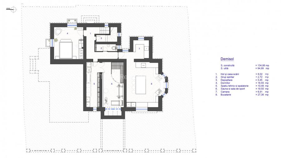 Consolidated and Restored Villa, Aviatorilor – Kiseleff Park - 23