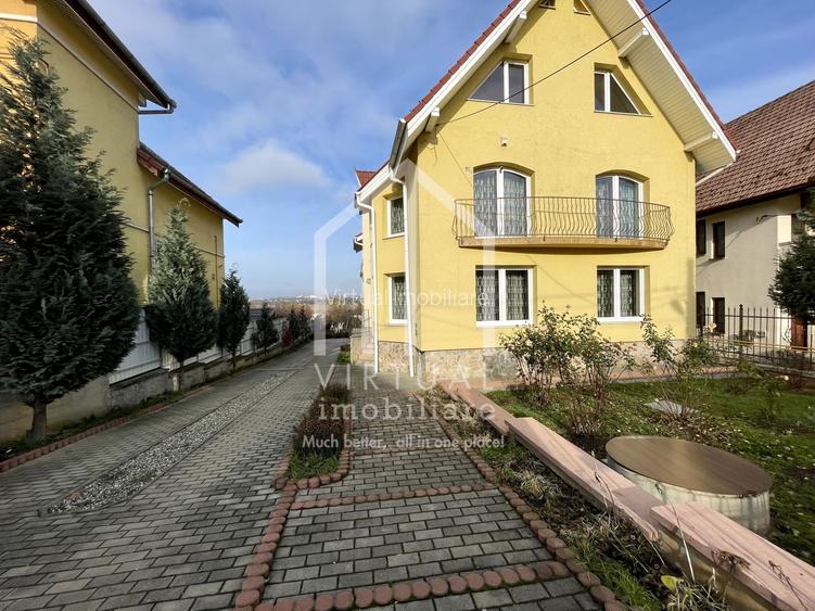Vila 8 camere,5 bai,garaj,poarta automatizata,360mp utili-zona Tilisca - 52