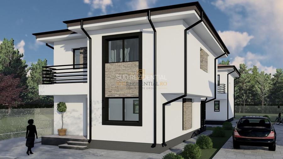 Lot de teren intravilan 2473 mp, proiect si autorizatie pentru 9 vile Berceni - 6