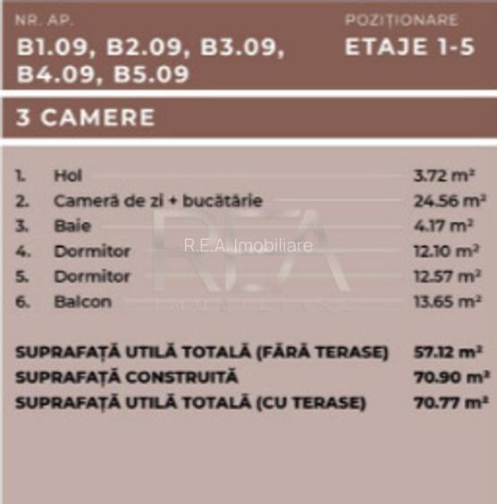 Apartament 3 camere, Ferdinand - 2