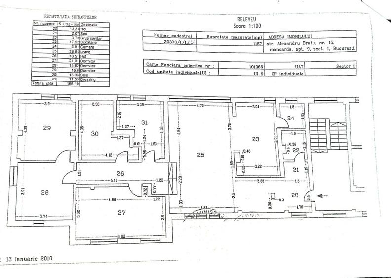 4 camere Baneasa Sisesti/167 mp utili/2 garaje subterane/0 comision - 14