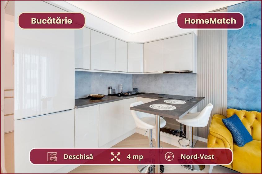Cortina North || Studio dublu || Dormitor separat || Comision 0%