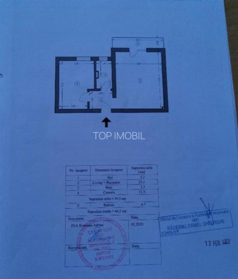 Apartament cu 2 camere, loc de parcare - Valea Lupului - 8