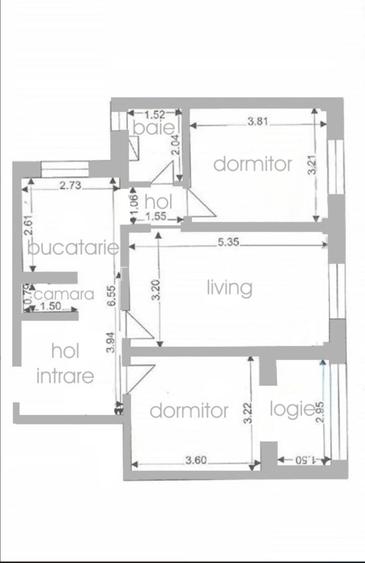 Vanzare 3 camere, zona Calea Bucuresti-Somesul - 10