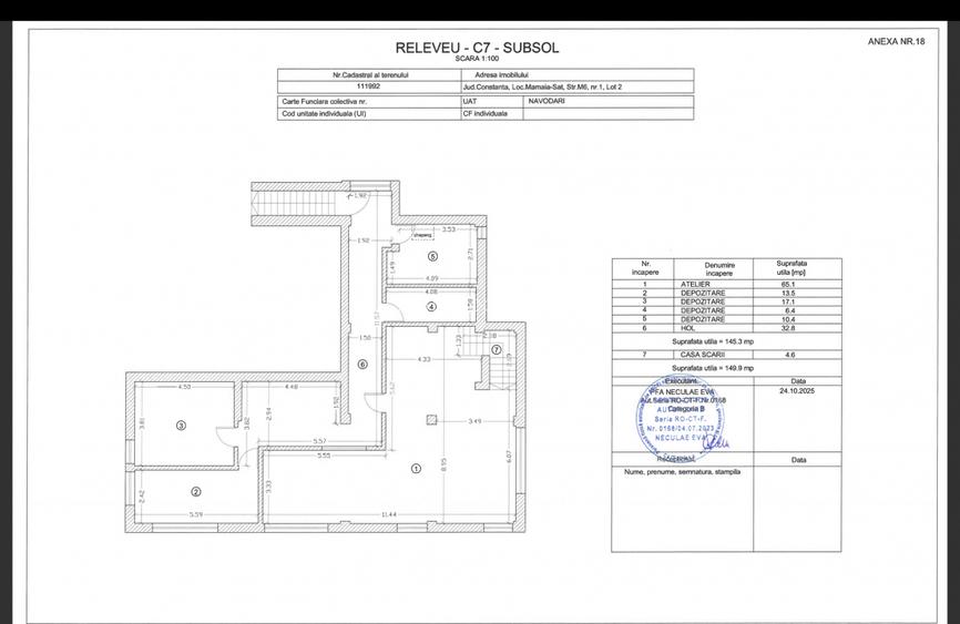 Vila D+P+1 si pod in Mamaia Sat cu teren 1569 mp si suprafata desfasurata 865 mp - 11