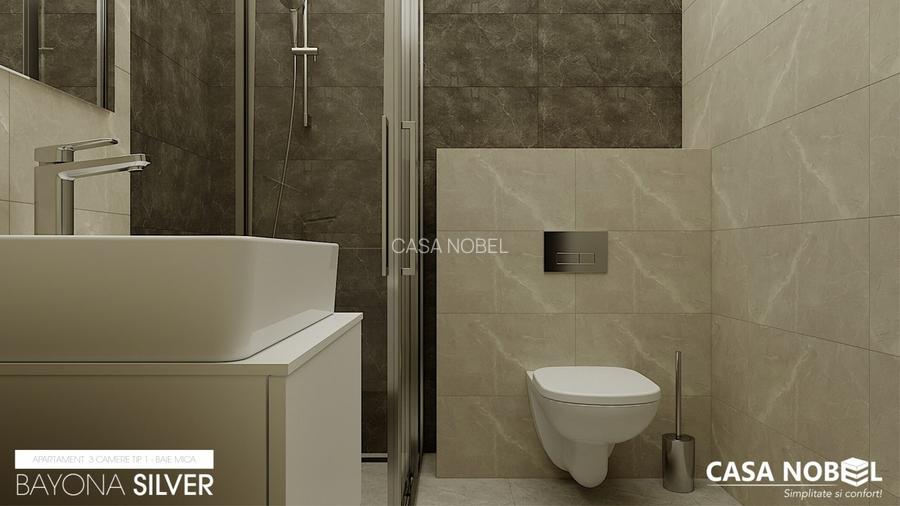 Apartament 3 camere în clădire cu 3 etaje - 5