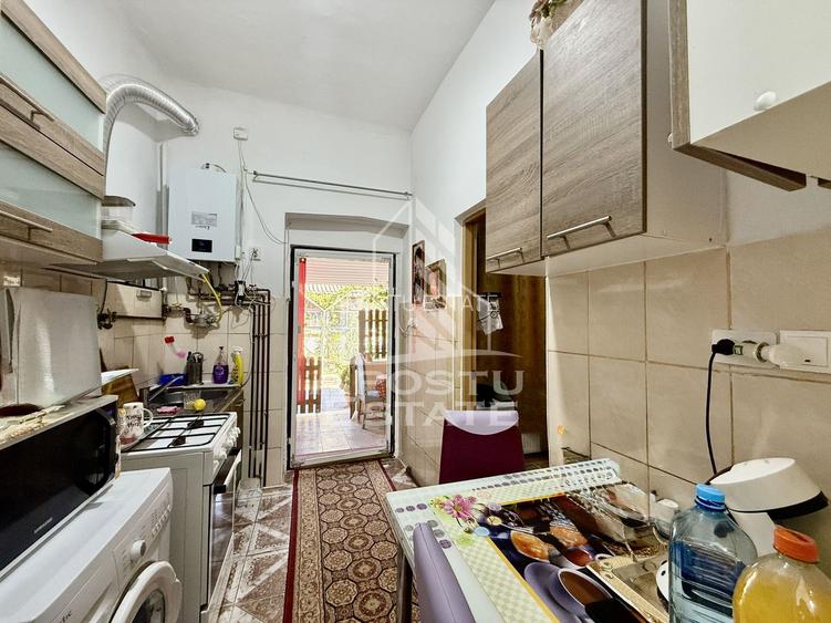 Apartament o camera, curte, terasa 20mp, centrala proprie, zona Fabric - 4