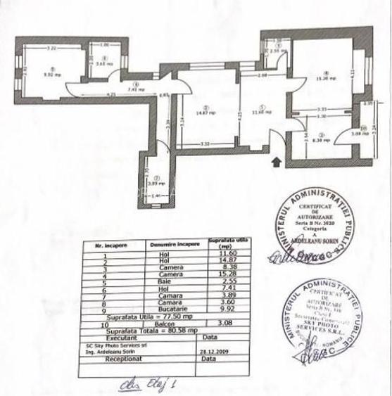 Apartament 3 camere - Cișmigiu, mobilat, centrala proprie, bloc fără risc - 8