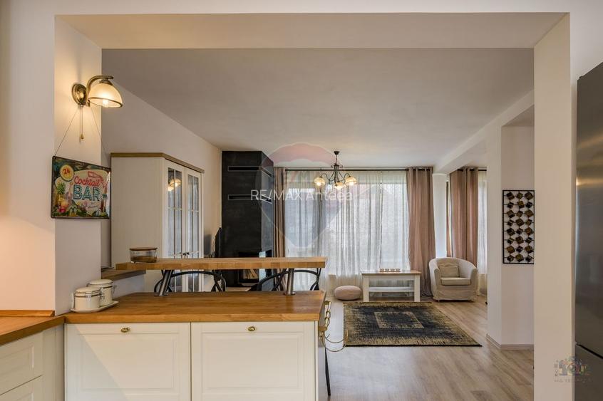 Pipera | 4 camere | semineu + piatra naturala | bucatarie elegantă - 28