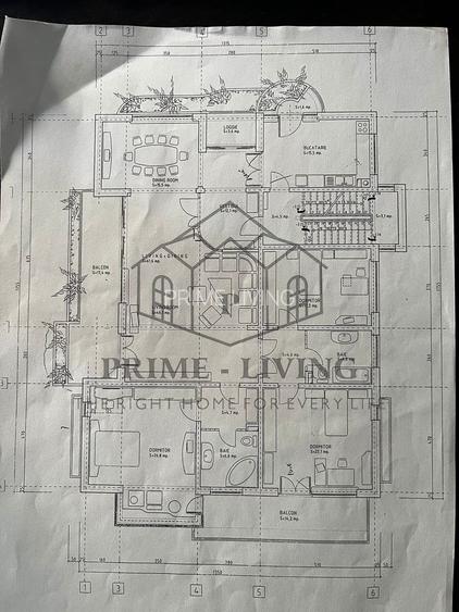 APARTAMENT  SUPERB CU 4 CAMERE LA INCHIRIERE LANGA PARCUL HERATSRAU - 1