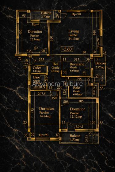 Apartament 4 camere | 90 mp | etaj intermediar | garaj | Zorilor - 16