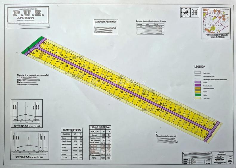 Teren Investiție București Nord | 4.6 Ha PUZ Afumați A0 - 1