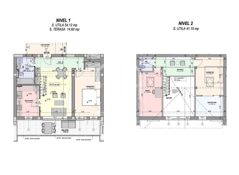 Penthouse 4 camere, 95.20 mp, la ALB cu balcon 14.42 mp| zona Cristian - 4